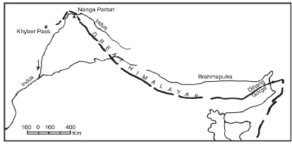syntaxial bends of himalayas