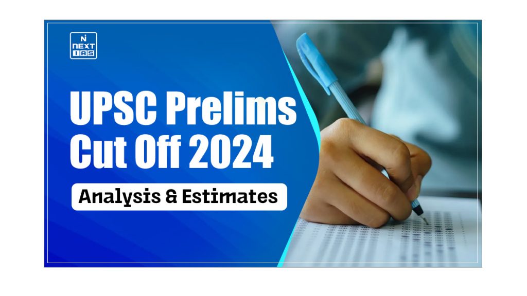 upsc prelims cut off 2024