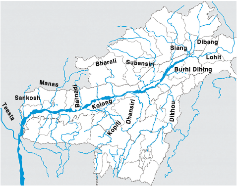 origin of brahmaputra river system