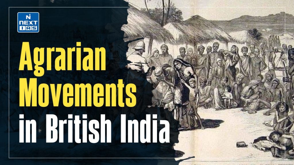 agrarian movements in british india