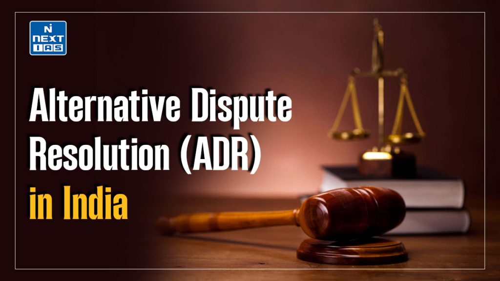 alternative dispute resolution (adr) in india