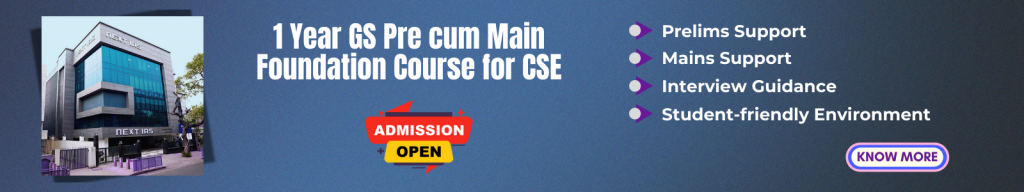 1 year upsc gs foundation course
