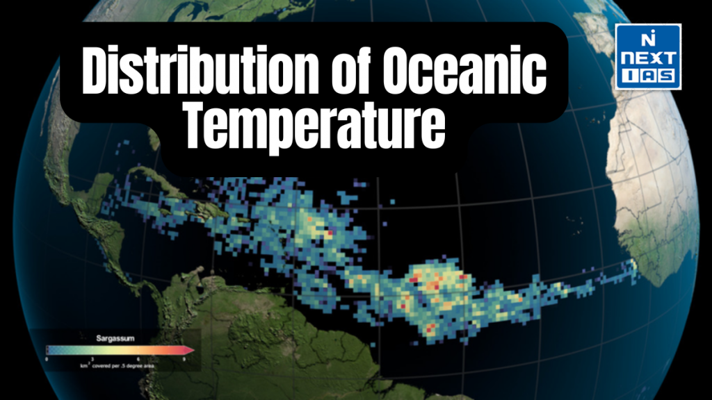 distribution of oceanic temperature