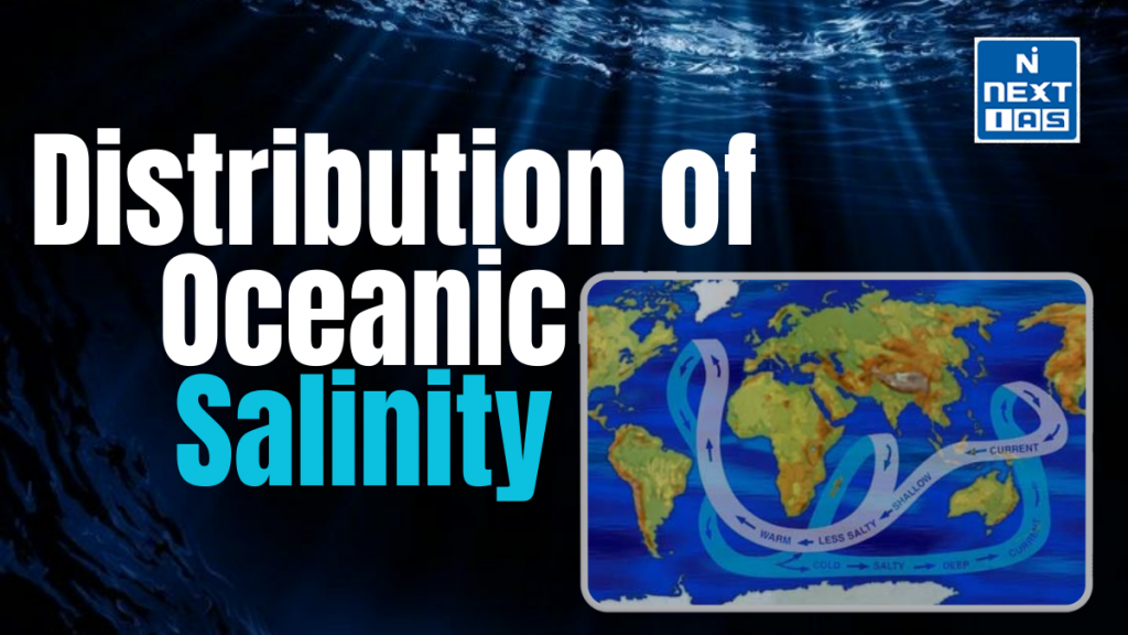 distribution of oceanic salinity