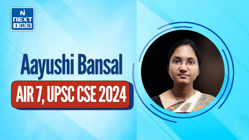 aayushi bansal air 7 upsc 2024 topper
