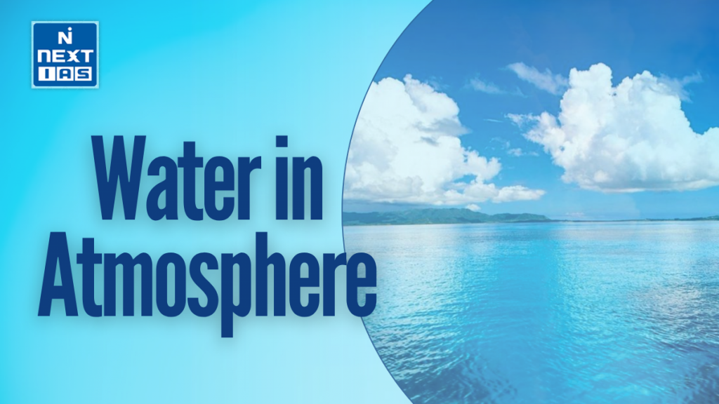 water in atmosphere