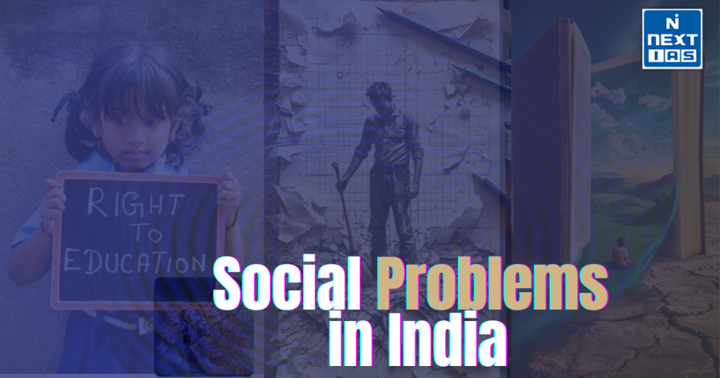 social problems in india