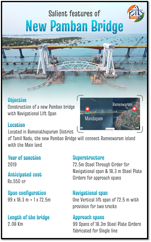 new Pamban Bridge