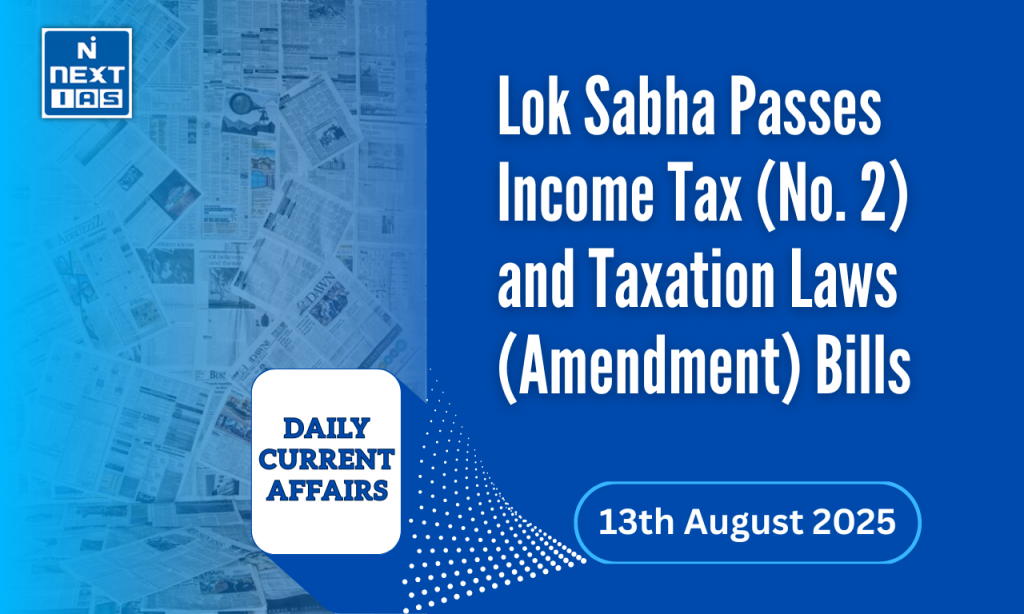 lok sabha passes income tax (no. 2) and taxation laws bills