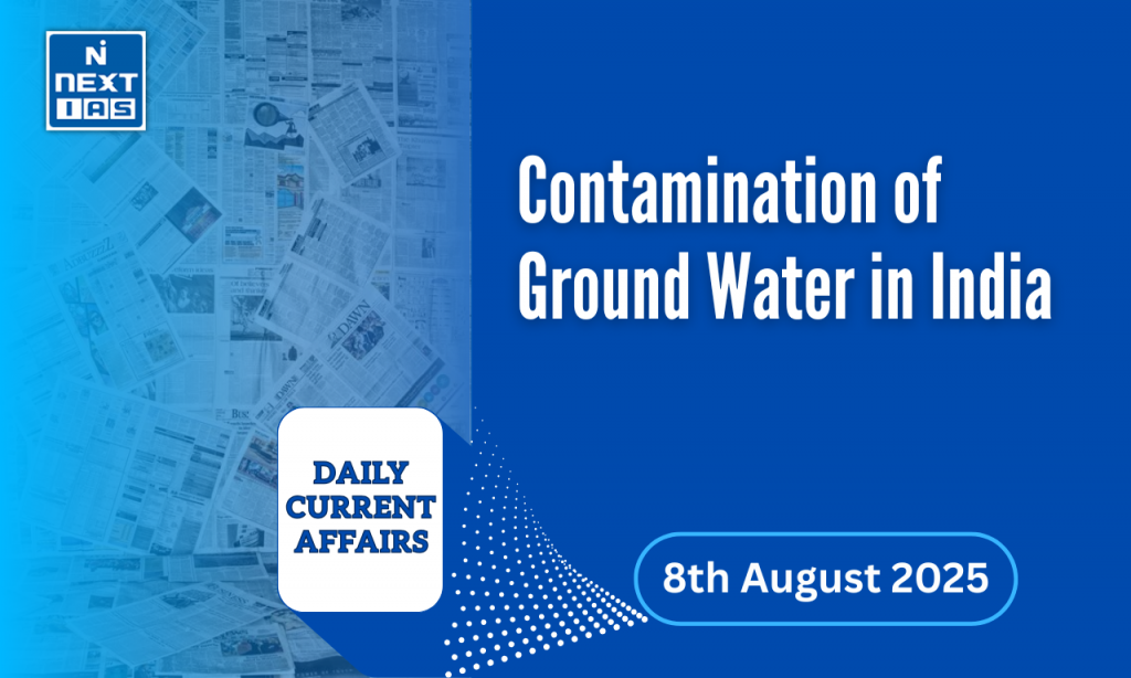 contamination of ground water in india
