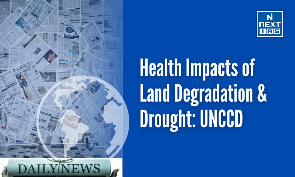 health impacts of land degradation and drought: unccd