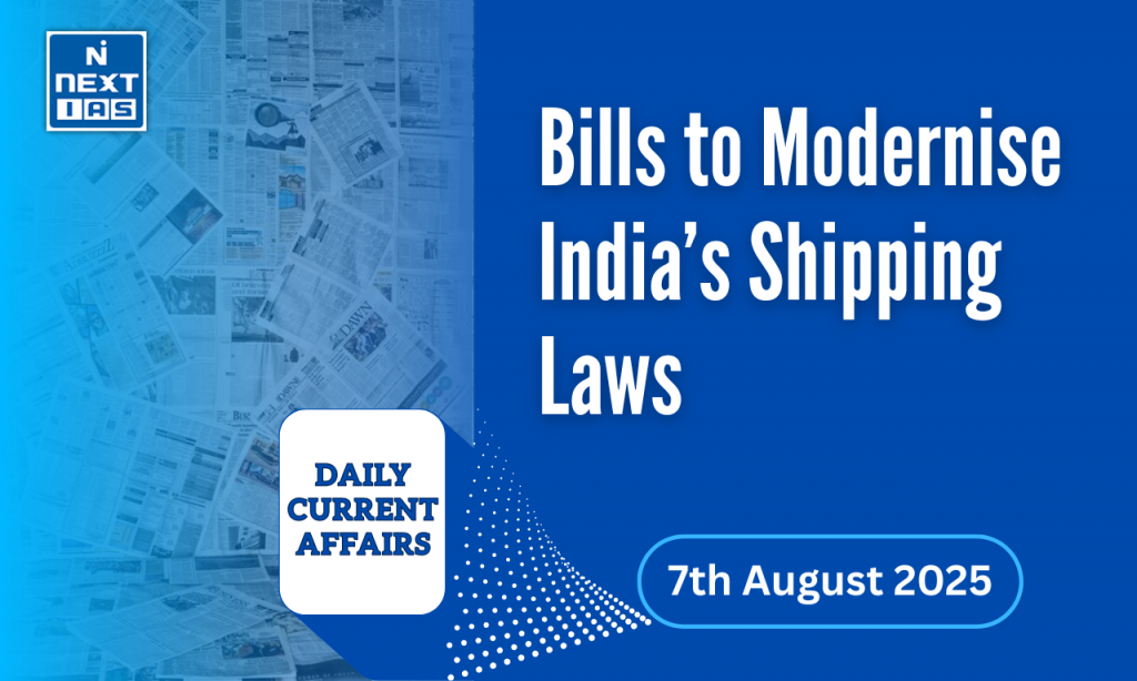 bills to modernize india shipping laws