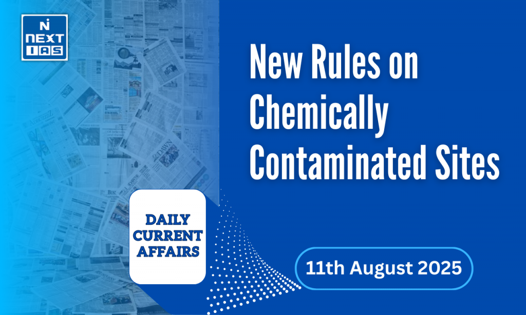 new rules on chemically contaminated sites