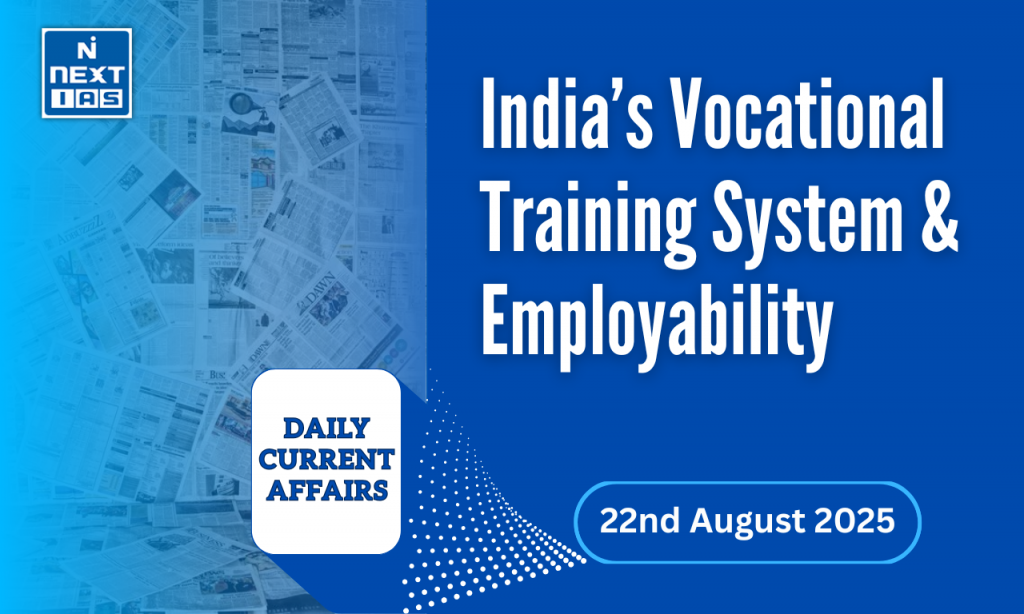 india vocational training system and employability