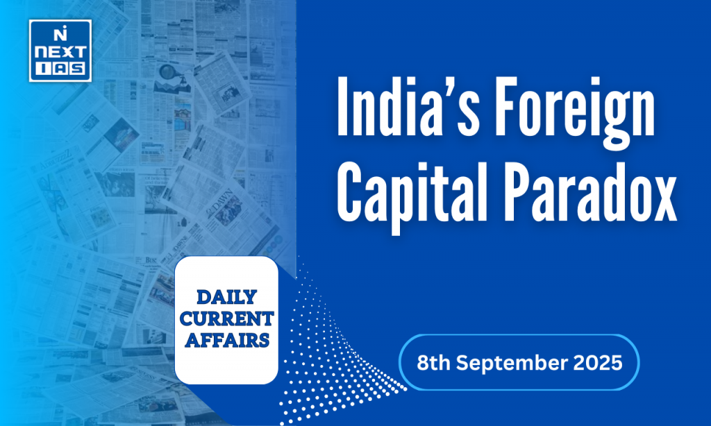 india foreign capital paradox