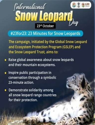 International Day of the Snow Leopard 2025