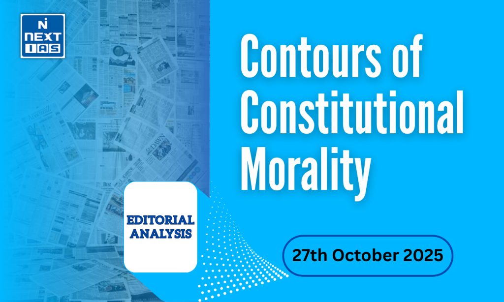 contours of constitutional morality