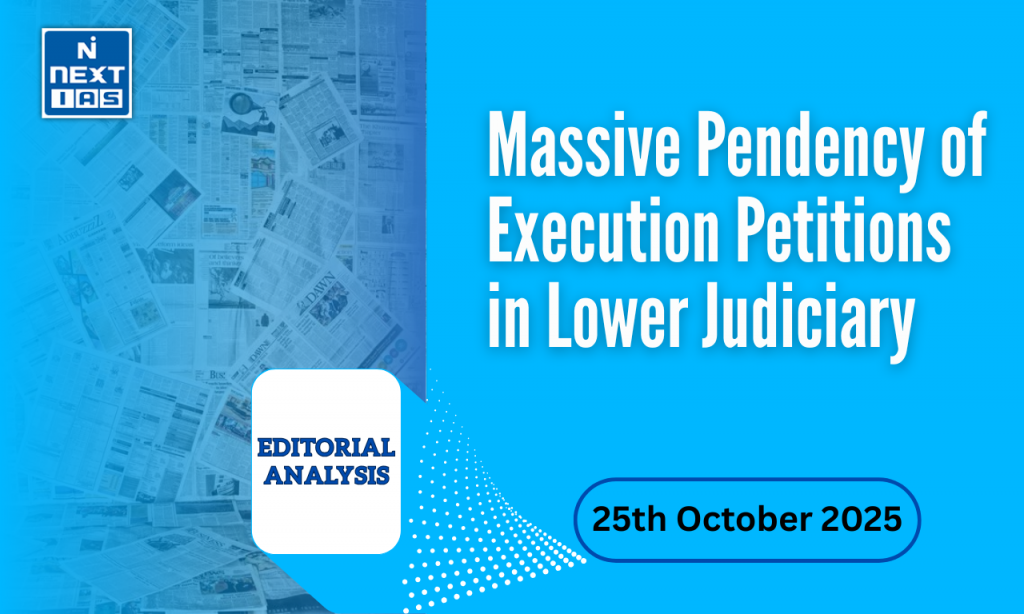 execution petitions in lower judiciary