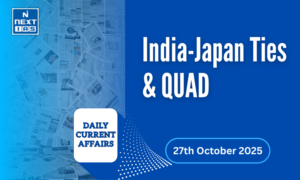 india Japan ties and QUAD