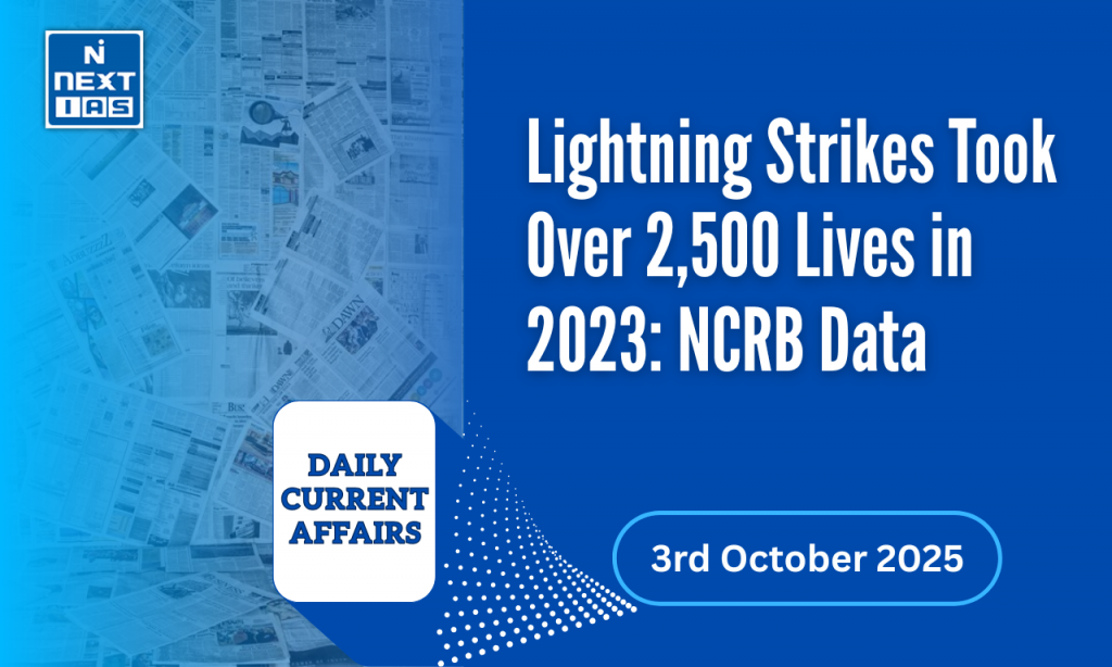 ncrb data on lightning strikes