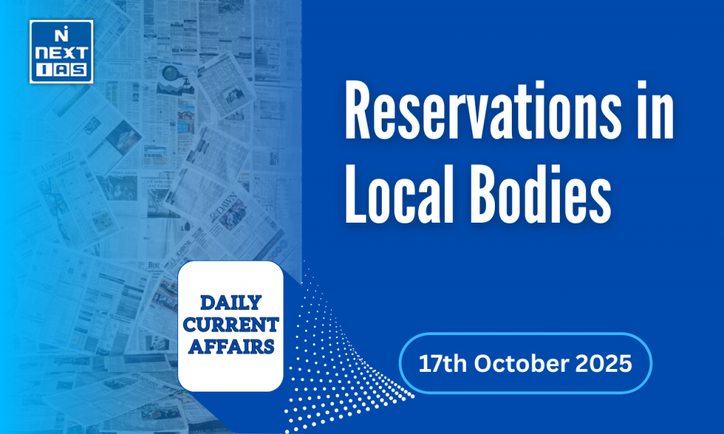 reservations in local bodies