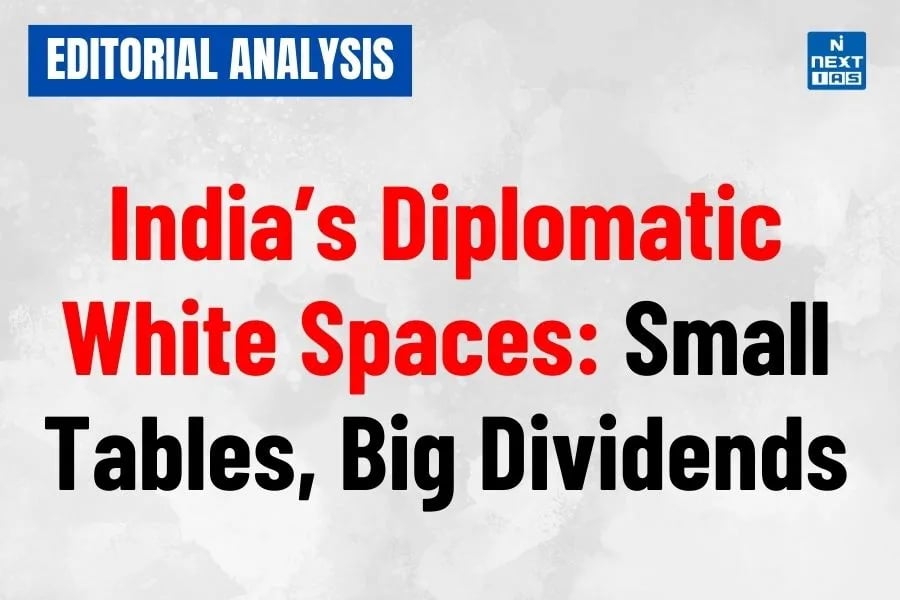 india’s diplomatic white spaces