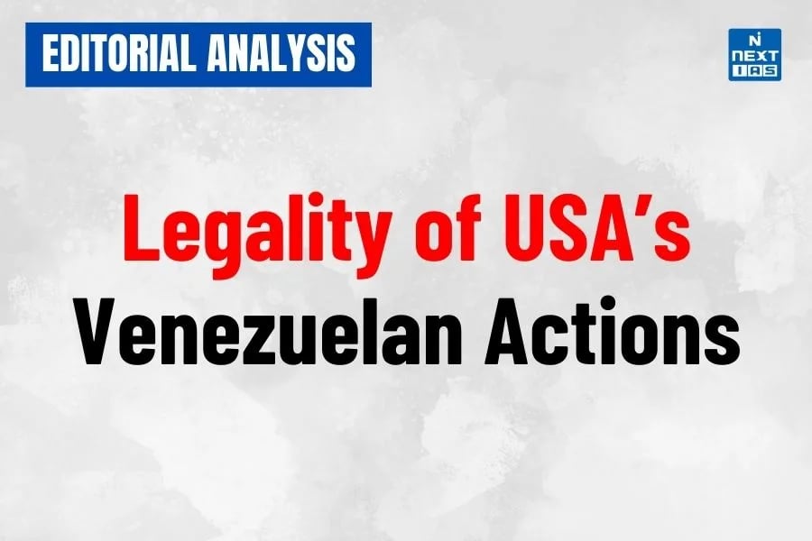 legality of usa’s venezuelan actions