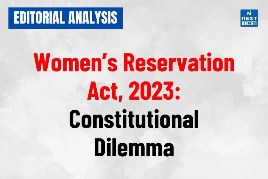 women’s reservation act, 2023