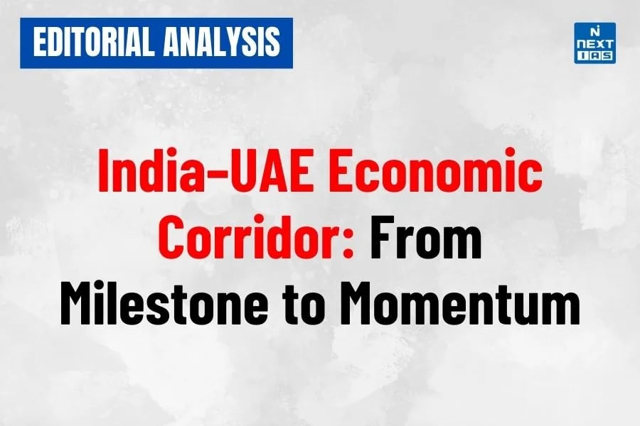 india–uae economic corridor