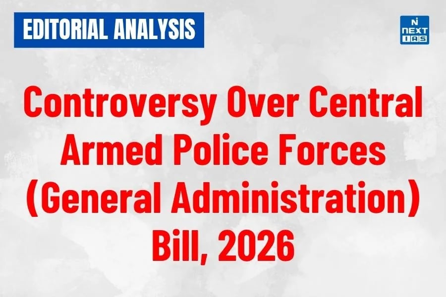 controversy over central armed police forces