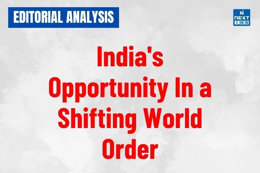 shifting world order