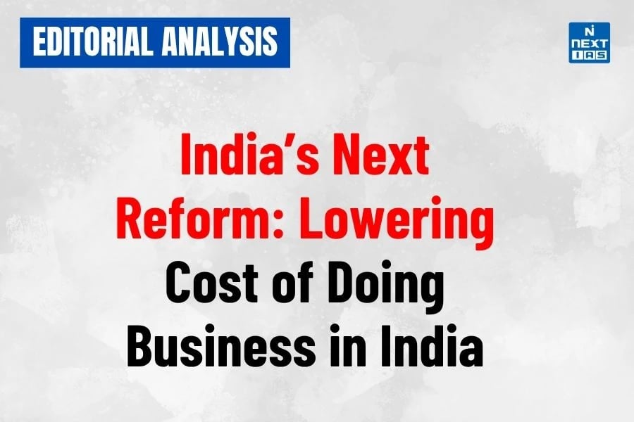 cost of doing business in india