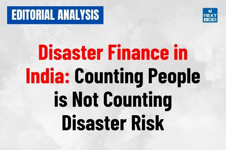 disaster finance in india
