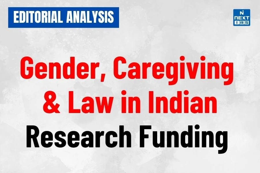gender, caregiving & law in indian research funding