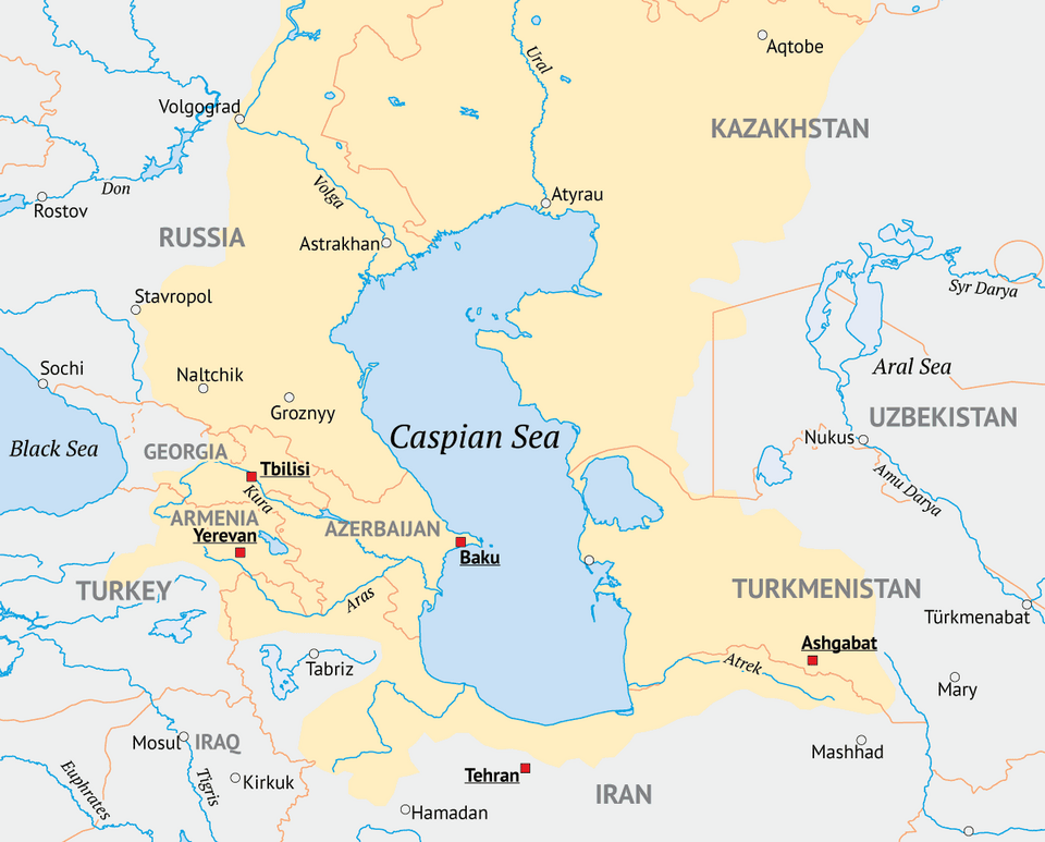 caspian sea