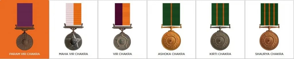 gallantry awards