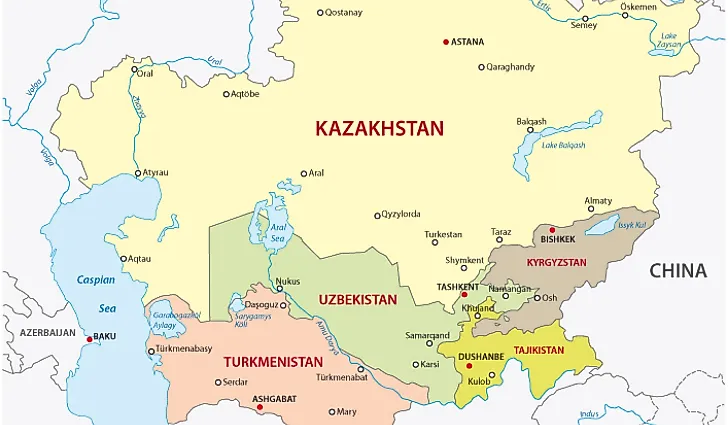 india central asia strategy