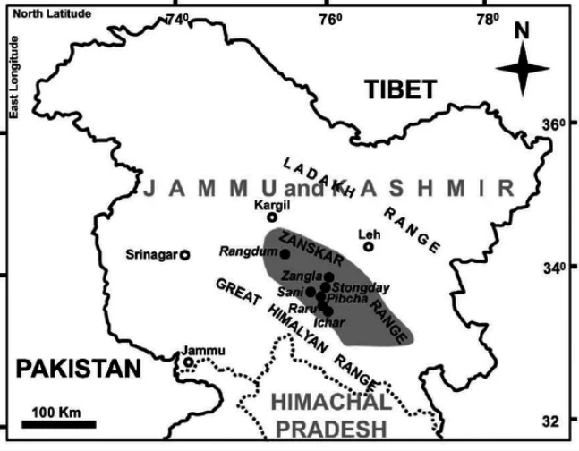 zanskar glaciers