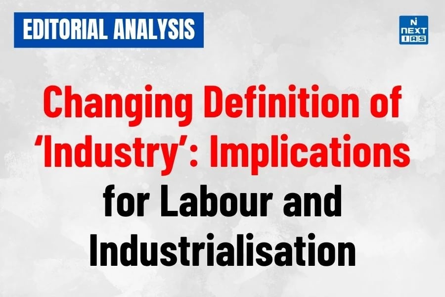 changing definition of industry labour