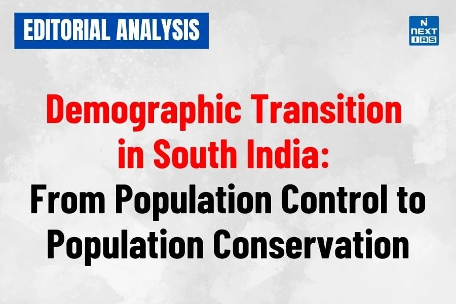 demographic transition in south india